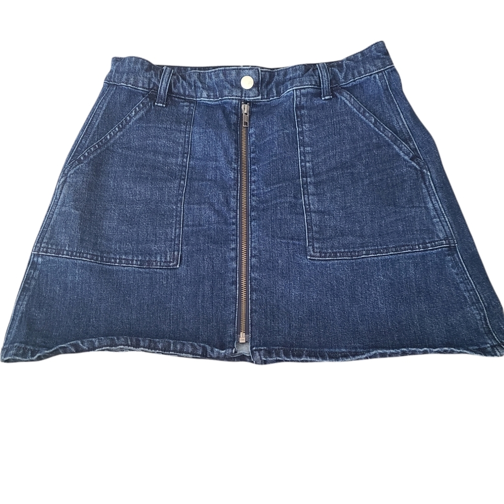 Madewell denim skirt